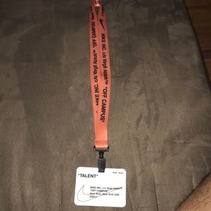 off white nike lanyard